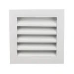 air conditioning waterproof fixed louver aluminium louver shutter