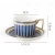 Import AL 2020 High-Quality Ceramic Coffee Milk Tea Cups Set With Luxury Golden Decal Design from China