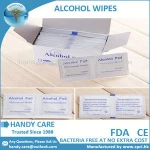 Alcohol Prep Pads, Flushable