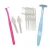 Import  Convenient Portable Oral Hygiene Dental Floss Pick Interdental Brush Set For Teeth Gaps Cleaning from China