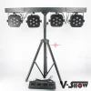  express stand led par stage lights 7x10w rgbw/a led par bar dj lighting 4 par equipment
