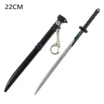 Alloy ninja sword models of 22 cm and 42 cm katana sword springing scabbard samurai sword