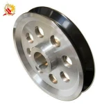 Aluminium Ceramic Wire Guide Pulley Wire Rope Drive Pulley for Pulley Type Wire Drawing Machine