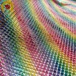 aluminum metal mesh fabric for clothing/shoe