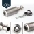 Import Aluminum Modified Motorcycle Exhaust System/ Muffler Exhaust Pipe 51mm from China