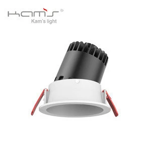 Aluminum profiles extruded pure white color downlight fixtures 240v led flushing ceiling lights