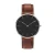 Import AMEXI Custom Made High Quality Leather Belt Watch Fashion Stainless Steel Shell Quartz Watch from China