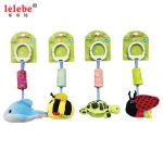 Animal bells with tortoise  hang  ornamental   baby mobiles plush  stuffed animal toy