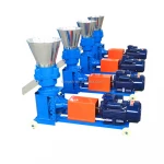 Animal feed pellet machine price Customized diesel powered feed pelletizer Livestock feed pelletizer production line