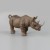 Import Animal world model Gifts for children Non-toxic PVC Plastic animal Rhino toy from China