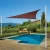 Import anti sunshine outside swimming pool shade covering from China