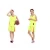 Import Arm sleeves printing basketball jerseys basketball wear uniform design color yellow from China