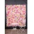 Import artificial pink wedding decoration flower wall from China