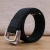 Import AS006 Men and women elastic canvas belt double buckle elastic woven trousers casual all-match student belt from China