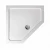 Import Auqacubic Austrlia Standard slim bathroom Polymarble Artificial Stone Shower Tray Shower Base with waste from China