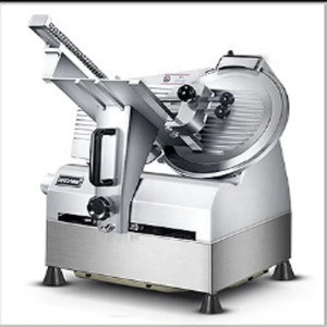 Automatic frozen meat thin  slicer /meat rolling cutting machine