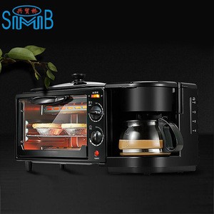 Automatic Multifunction Breakfast Maker 3-in-1 With Drip Coffee with thermos