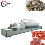 Automatic Tunnel Type Microwave Food Dehydrator Fish Drying Machine