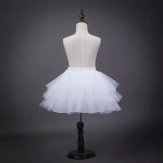 Baby Girl Petticoat Kids wedding dress bustle pannier for girl Princess Dress