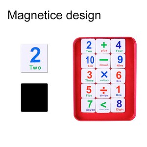 Baby kids Math Toys Arithmetic Counting Stick Magnetic Mathematics Teaching Aid Count Toys Children Puzzle Educational Toys Gift