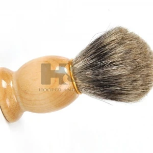 Badger shaving brush with wooden Handle wooden brush