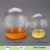 Import ball shape plastic big jar for food,  candies soya bean cake packing plastic jar container from China