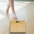Bamboo body weighing scale bathroom scale