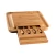 Bamboo Cheese Board cheese board with cutlery set chopping block with Slide-Out Drawer
