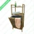 Import Bamboo Laundry Hamper with Lid and Cloth Liner Rectangular Spa-Style Bamboo Clothes Bin Baskets from China