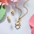 Import Baoyan fashion 18k gold sacred geometry necklace women jewelry set from China