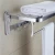 Import Bathroom accessories type wall mounted folding stainless steel towel rack from China