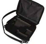 BB Gun Case - Tough Black Armoured EVA Storage Case-Customizable Shock-Absorbing Foam Interior for Storing BB Guns