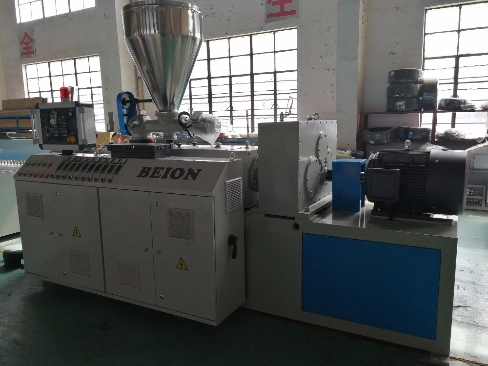 BEION High extruding speed PVC Profile extrusion line machine with conical twin extruder