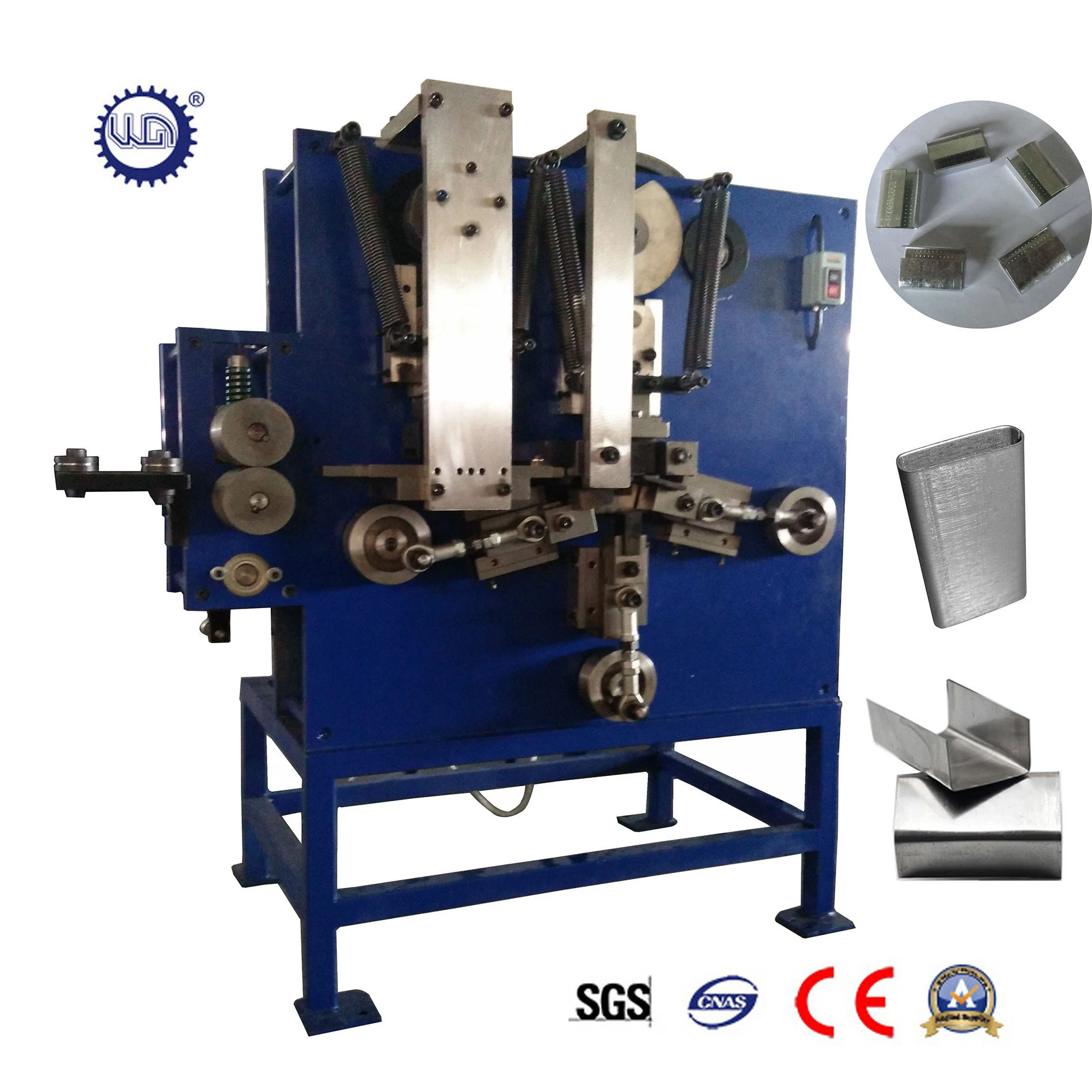 Best price PE  Plastic steel  strapping  seal  making  machine
