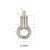 Import Best Quality Promotional Plating Chrome or Nickel Treatment Lights Fixture Cable Gripper Wire Rope Clip Copper from China