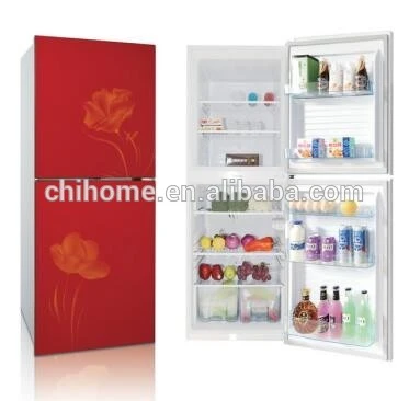 best sale 300 L glass dorr double door refrigerator high quality