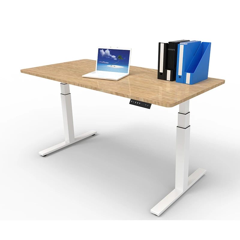 Best Stainless Steel Electric Height Adjustable Office Metal Desk for Commercial and Household