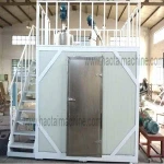 Big cryogenic pulverizer used in pharmaceutical, food, chemical, defense, scientific research and industry material crushing