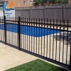 Black Aluminum Decorative Metal Fence Panels For Sale