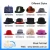 Import Black bowler formal hat felt with polyester ribbon from China