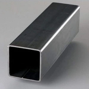 black rectangular pipe cold rolled pre galvanized welded square pipe