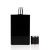 Import Black White Colored China Vintage Refillable Glass Square Perfume Spray Bottles 100 Ml with Pump Sprayer for Perfume Packaging from China