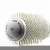 Import Blue Anti-static Silicone Handle Round Rolling Tangle Hair Brush Barber Fluffy Hair Blowing Brush Salon Ceramic Hairstyling Comb from China