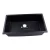 Import Boma black single composite kitchen artificial granite sink from China