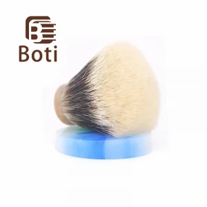 Boti Brush-SHD NC Finest Two Band Badger Hair Knot Fan shape shaving beard brush handmade essential daily Beard care products