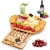 Import Brand factory natural charcuterie board bamboo slate cheese cutting board with dishes from China