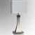 Import Brushed brass table lamp with two power outlets and on off switch for Brass Table Lamp from China