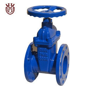 BS5163/F4/F5  DN300 double flange cast iron no-rising stem resilient seated gate valve