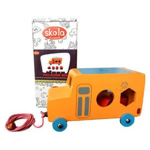 Bulk Supply of Pull Along Bus Toys for Kids at Best Price