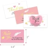 Business Greeting Card Custom With Gold Foil Logo Postcard Gift  Thank You Cards for Small Business
